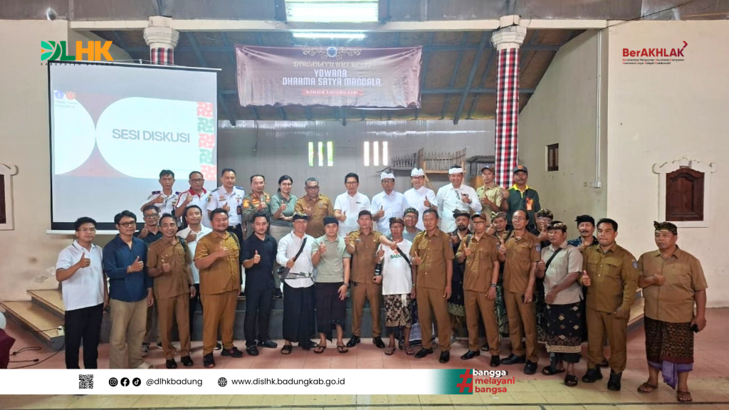 Bupati Badung Menggelar Dialog Bersama Tokoh Masyarakat se-Dalung Permai di Balai Banjar Bhuana Asri, Kelurahan Kerobokan Kaja, Kuta Utara