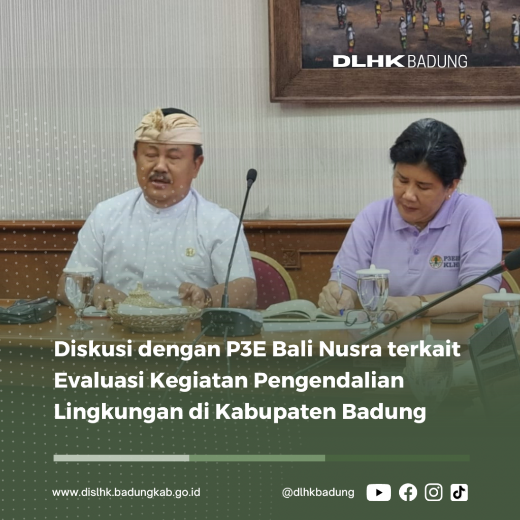 DLHK Kabupaten Badung Diskusi Dengan P3E Bali Nusra