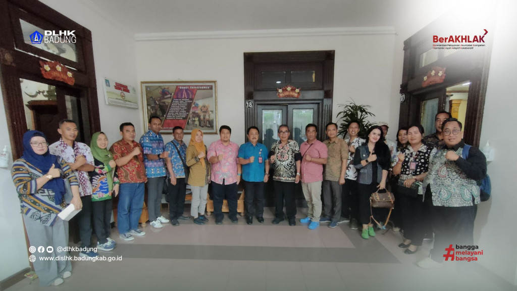 Dinas Lingkungan Hidup dan Kebersihan Kabupaten Badung Menerima Kunjungan Kerja DLH Kabupaten Bulungan Terkait Pengelolaan Sampah dan Kebersihan Kabupaten/Kota