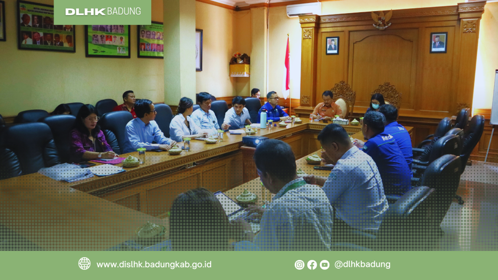 Audensi BMKG ke Dinas Lingkungan Hidup dan Kebersihan Kbupaten Badung