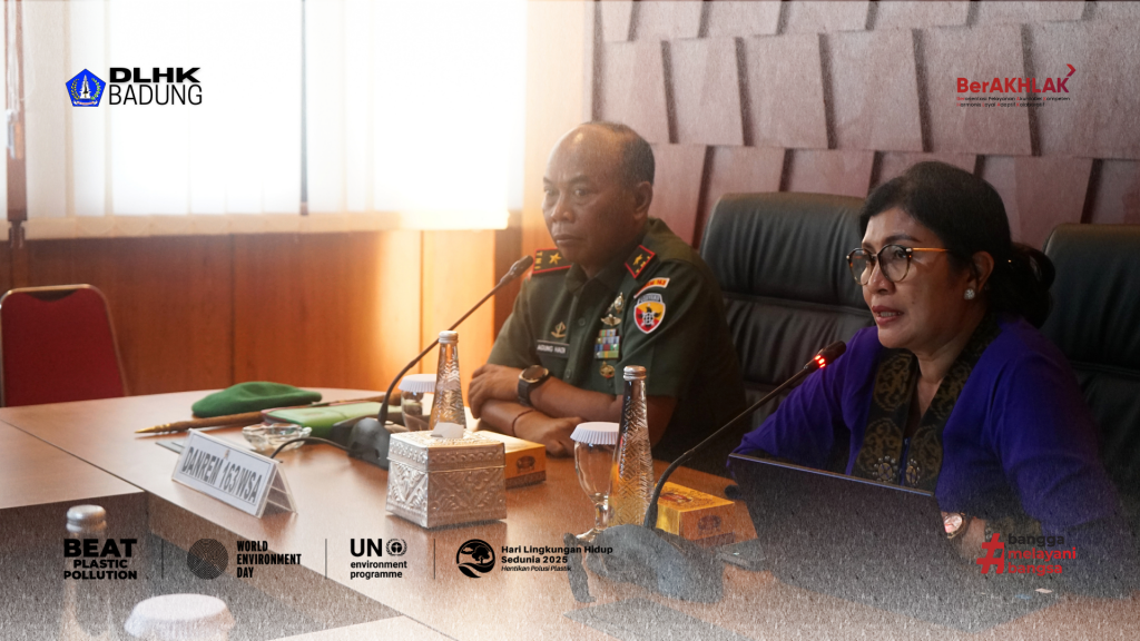 DLHK Badung Bersama Korem/163 Wirasatya Lakukan Rapat Terkait Persiapan Penanganan Fenomena Tahunan Sampah Laut Di Kabupaten Badung