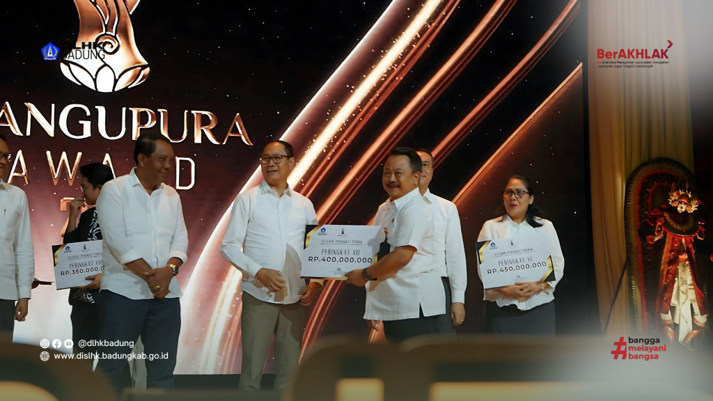 Dinas Lingkungan Hidup dan Kebersihan Kabupaten Badung raih Peringkat 7 pada Mangupura Award 2024