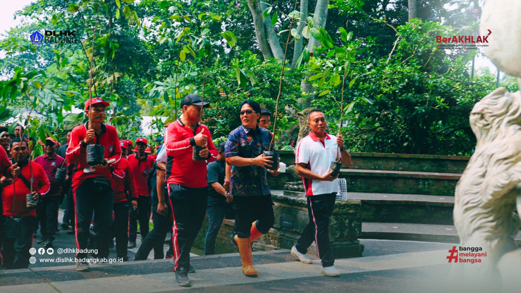 Pemerintah Kabupaten Badung Lakukan Penanaman 1000 Pohon Pala untuk Rawat Bumi dan Lindungi Sumber Air di Daerah Tujuan Wisata Alas Pala Sangeh