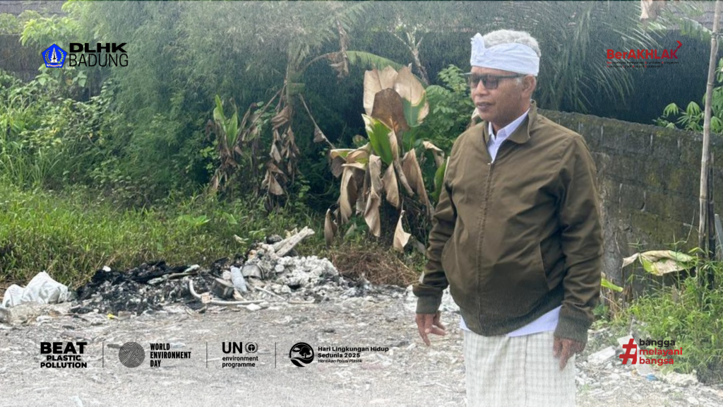 Tim DLHK Badung Melaksanakan Kegiatan Verifikasi Terhadap Pengaduan Masyarakat Terkait Dugaan Pembakaran Sampah Di Jl. Sanghyang Gg. Indra No. 3, Br. Cica Abianbase