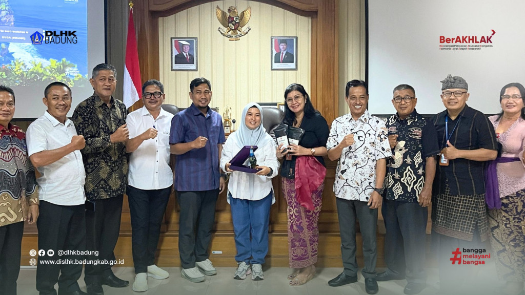 Dinas Lingkungan Hidup dan Kebersihan Kabupaten Badung Menerima Kunjungan dari Komisi II DPRD Kabupaten Enrekang terkait Penanganan Sampah dan Teknik Daur Ulang Sampah Anorganik di Kabupaten Badung
