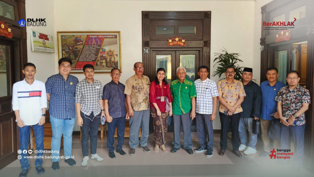 Dinas Lingkungan Hidup dan Kebersihan Kabupaten Badung Menerima Kunjungan dari Komisi III DPRD Pangkajene dan Kepulauan Terkait Penglolaan Sampah di Kabupaten Badung