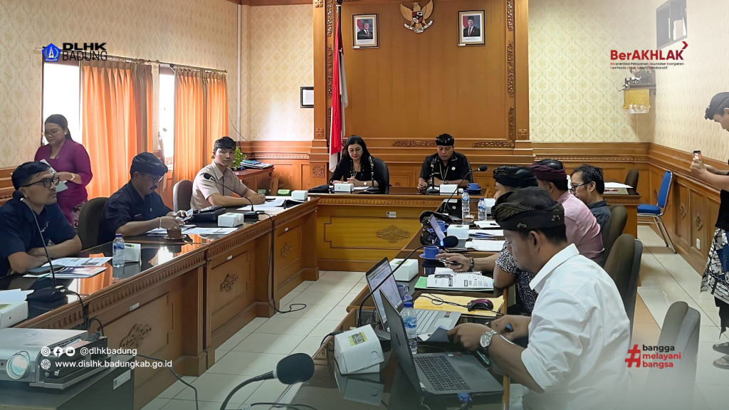 Dinas Lingkungan Hidup dan Kebersihan Kabupaten Badung Melakukan Rapat Koordinasi Pemeriksaan UKL-UPL Kegiatan Hotel Ize Canggu oleh PT. Harmoni Sukses Perkasa