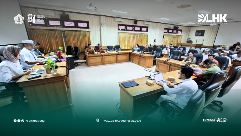 DLHK Kabupaten Badung Dukung Pelaksanaan Focus Group Discussion Penyusunan Peta Jalan Menuju  Bali Bebas Sampah