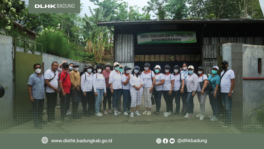 DLHK Badung bersama TP PKK Lakukan Studi Tiru ke TPST Kendungrandu Banyumas terkait sistem pengolahan dan pengelolaan sampah yang ada di Kabupaten Banyumas