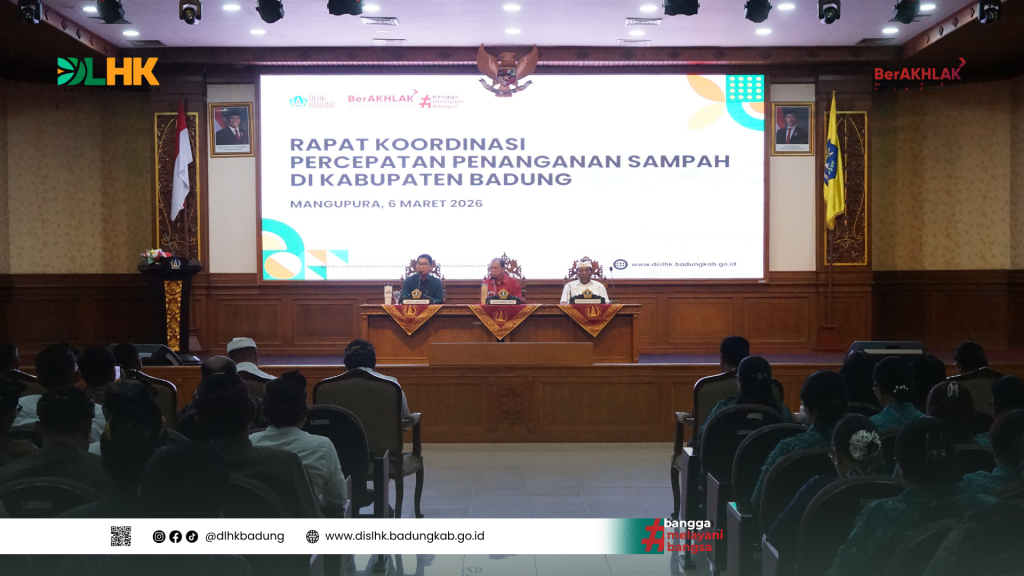 Gubernur Bali Pimpin Rapat Koordinasi Percepatan Penanganan Persampahan di Kabupaten Badung