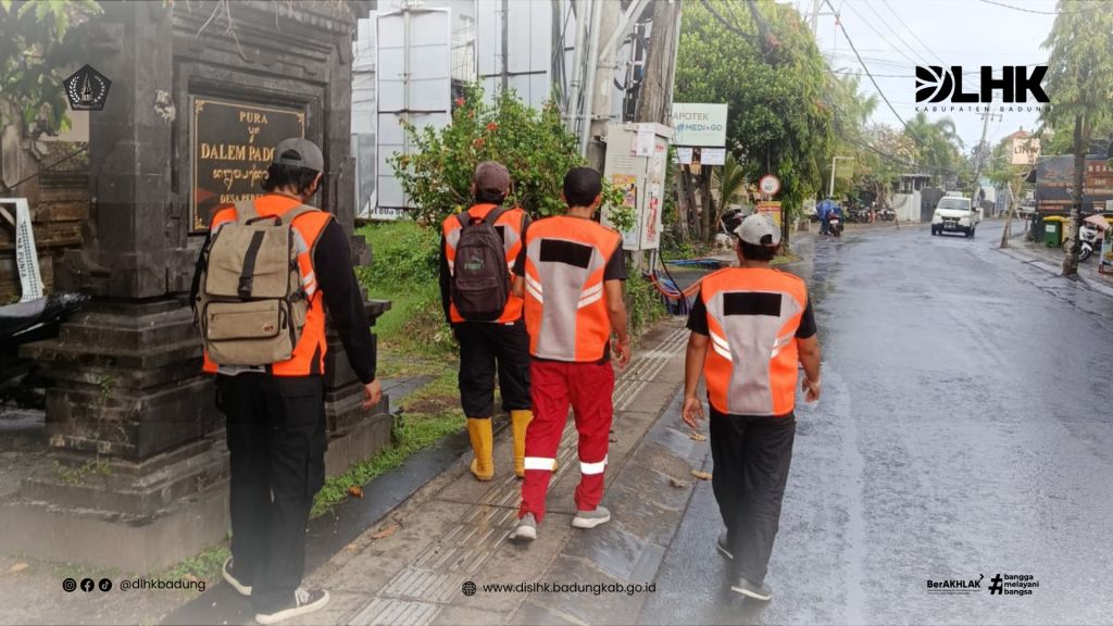 Penelusuran Gorong-Gorong oleh Tim alu@go dlhk badung di Jalur Pantai Pererenan Kecamatan Mengwi