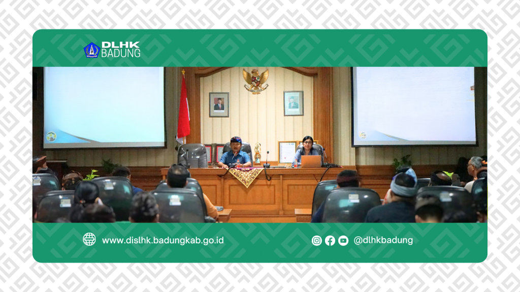 Sebagai Bentuk Transparansi dan Peningkatan Kinerja, Dinas LHK Badung Kembali Gelar Rapat Evaluasi Bulanan