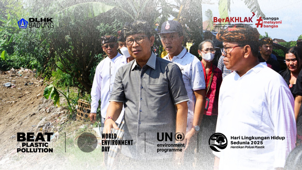 DLHK Badung Dampingi Bupati Badung Lakukan Peninjauan Terhadap TPST Desa Adat Kapal