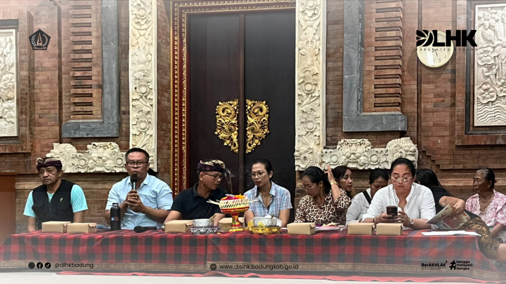 Kolaborasi DLHK Badung dan Masyarakat Banjar Kuwum Tingkatkan Kesadaran Pengelolaan Sampah Berbasis Sumber