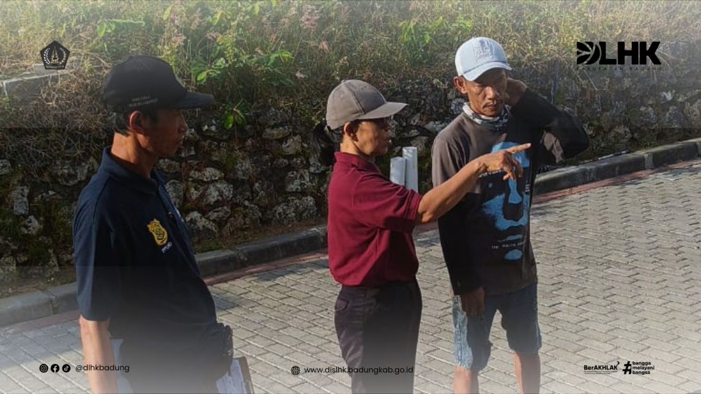 DLHK Badung Lakukan Verifikasi Pengaduan Dugaan Pembakaran Sampah