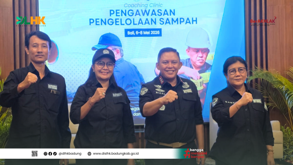 Menghadiri Penutupan Coaching Clinic Pengawasan Pengelolaan Sampah Oleh Deputi Gakkum Lingkungan Hidup