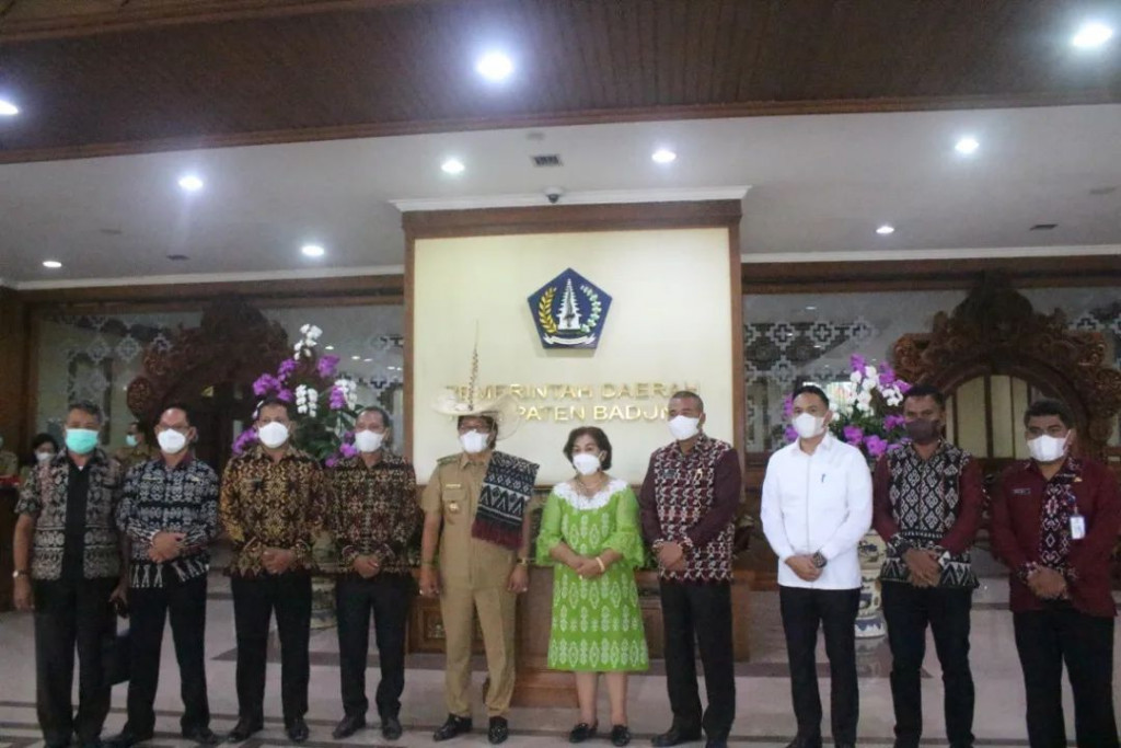 Kunjungan Kerja Bupati Rote Ndao.