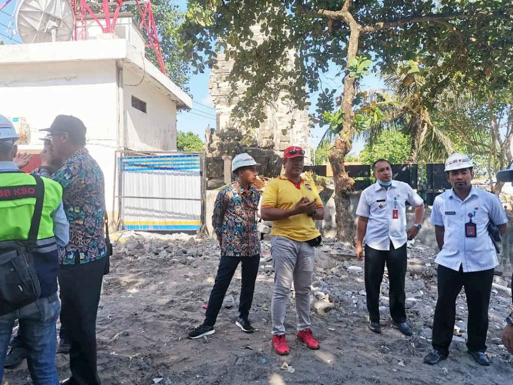 Pengecekan Aset Bangunan Eksisting Di Lokasi Kegiatan Penataan Kawasan Pantai Seminyak