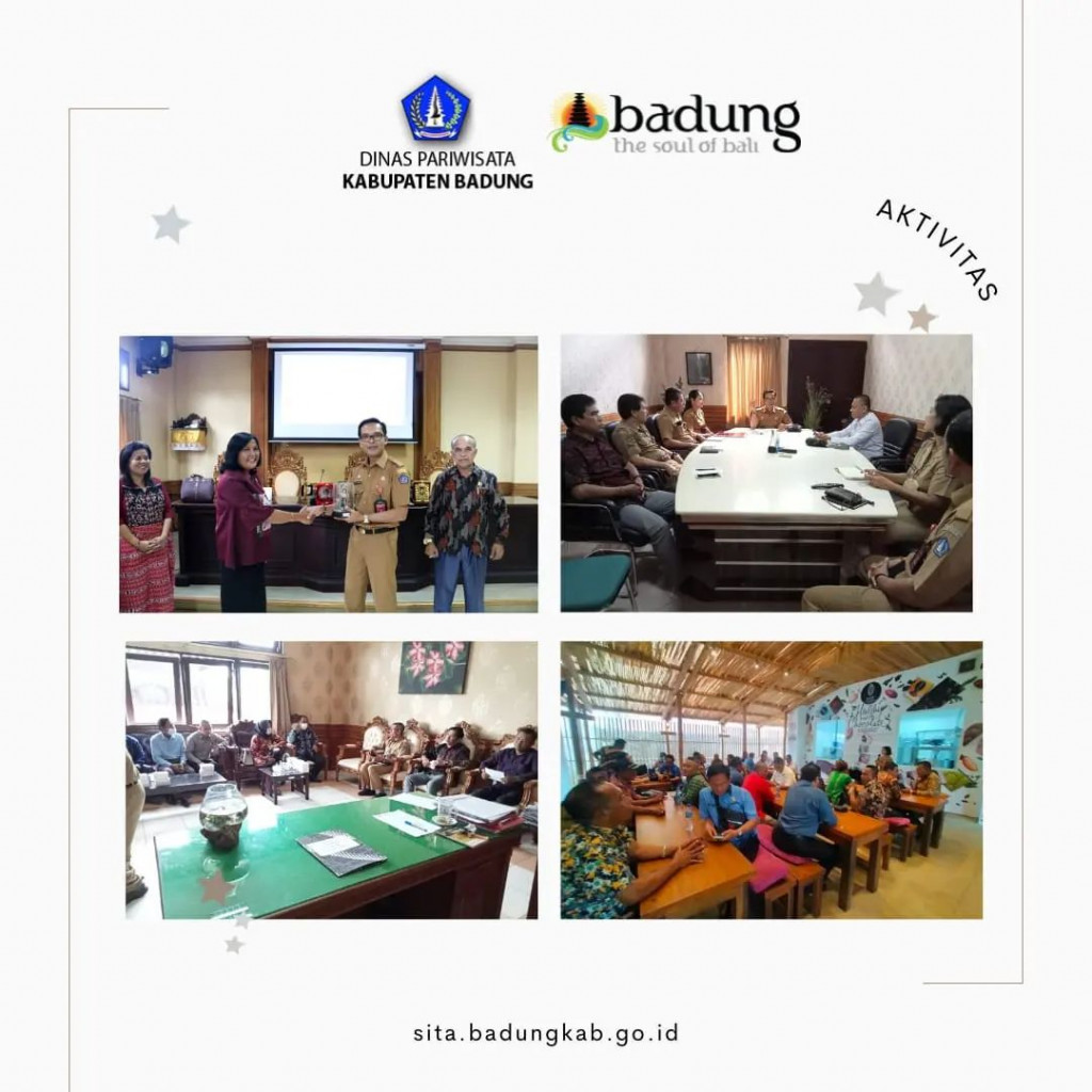 Agenda Dinas Pariwisata Kabupaten Badung, Senin 27 Juni 2022