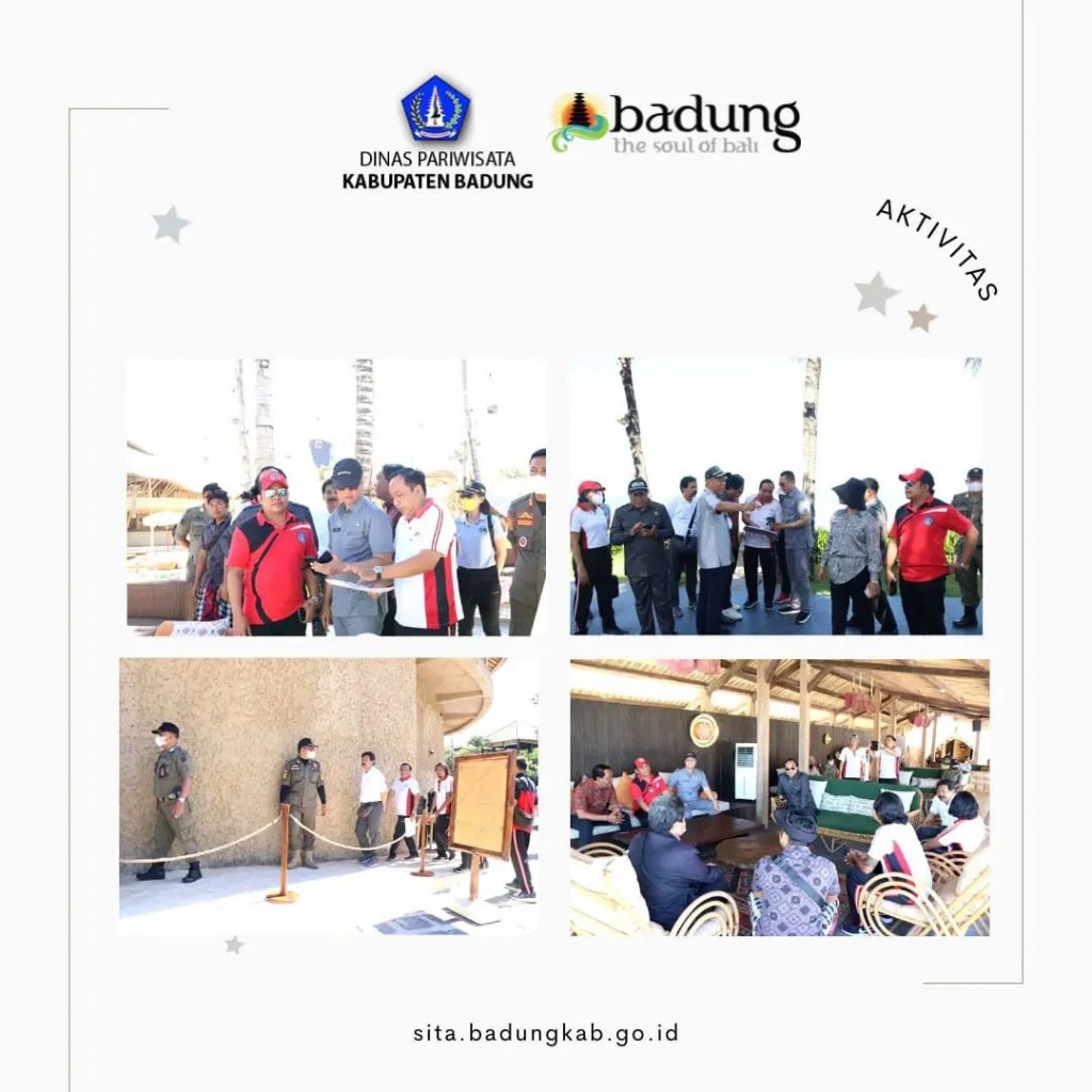 Kegiatan Sidak ke Hotel Legong Keraton, Hotel Morabito dan Hotel Maribeach