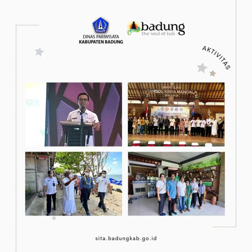 Agenda Dinas Pariwisata Kabupaten Badung, 20 Juli 2022