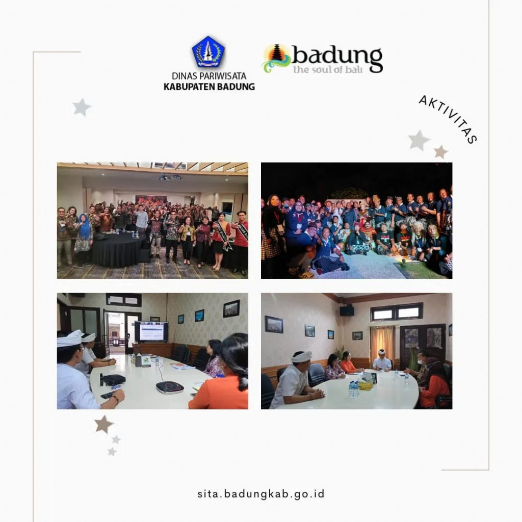 Agenda Dinas Pariwisata Kabupaten Badung , Kamis 28 Juli 2022