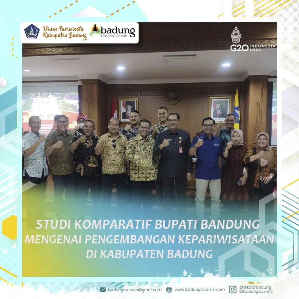 Studi Komparasi Bupati Bandung  Mengenai Pengembangan Kepariwisataan  di Kabupaten Badung.