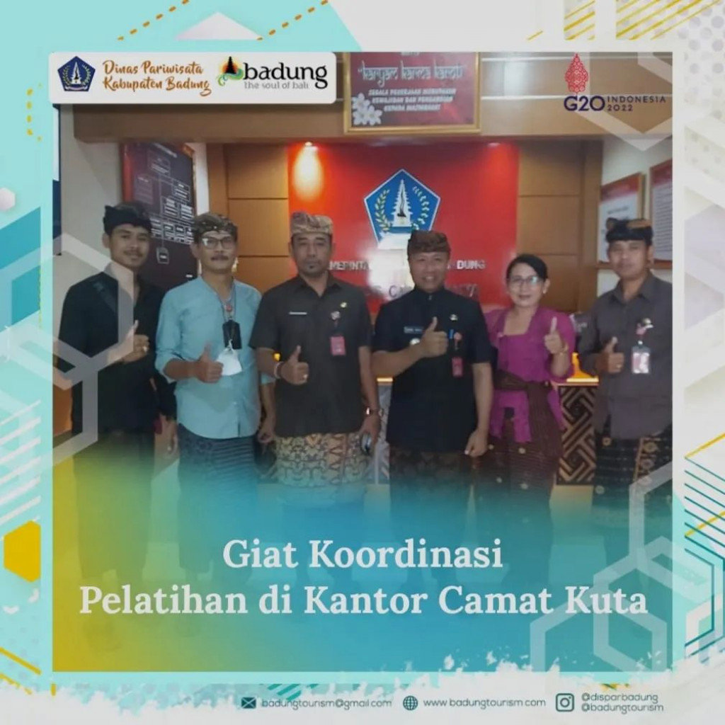 Giat Koordinasi Pelatihan di Kantor Camat Kuta
