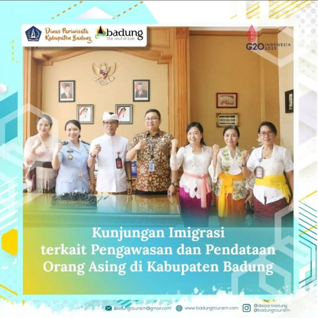 Kunjunga Imigrasi Terkait Pengawasan dan Pendataan Orang Asing di Kabupaten Badung