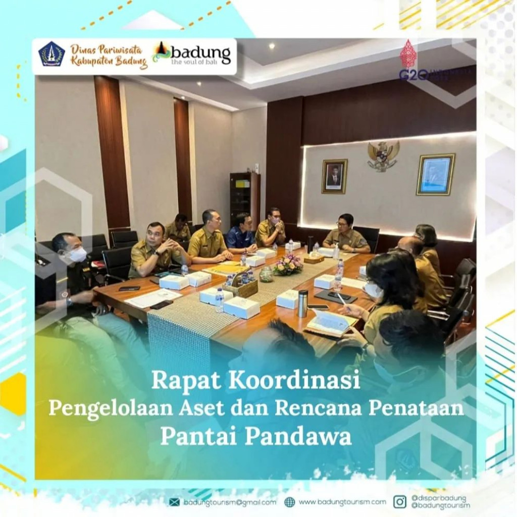 Rapat Koordinasi Pengelolaan Aset dan Rencana Penataan Pantai Pandawa