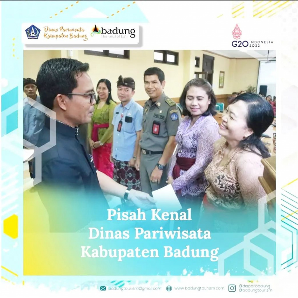 Pisah Kenal Dinas Pariwisata Kabupaten Badung