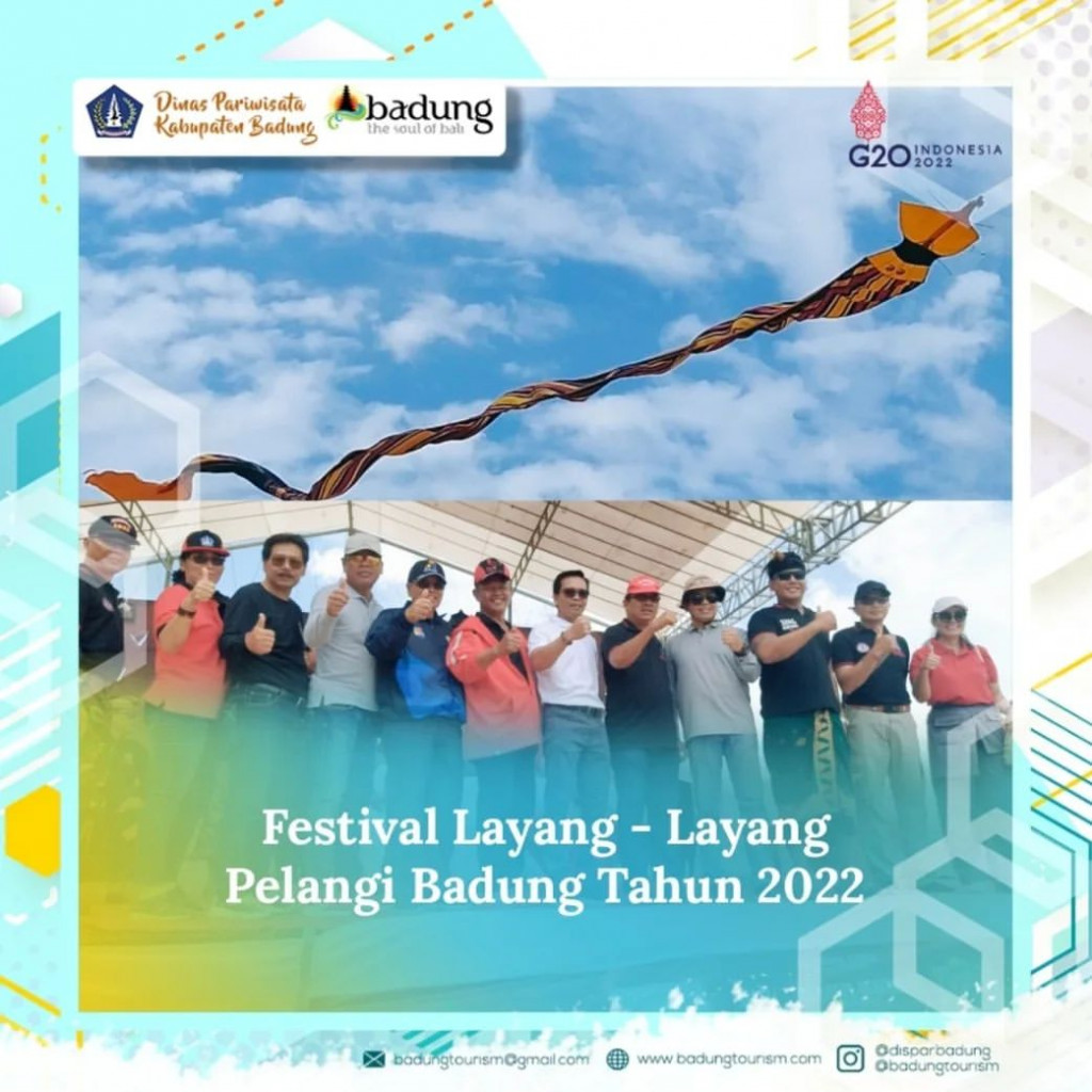 Festival Layang-layang Pelangi Badung Tahun 2022