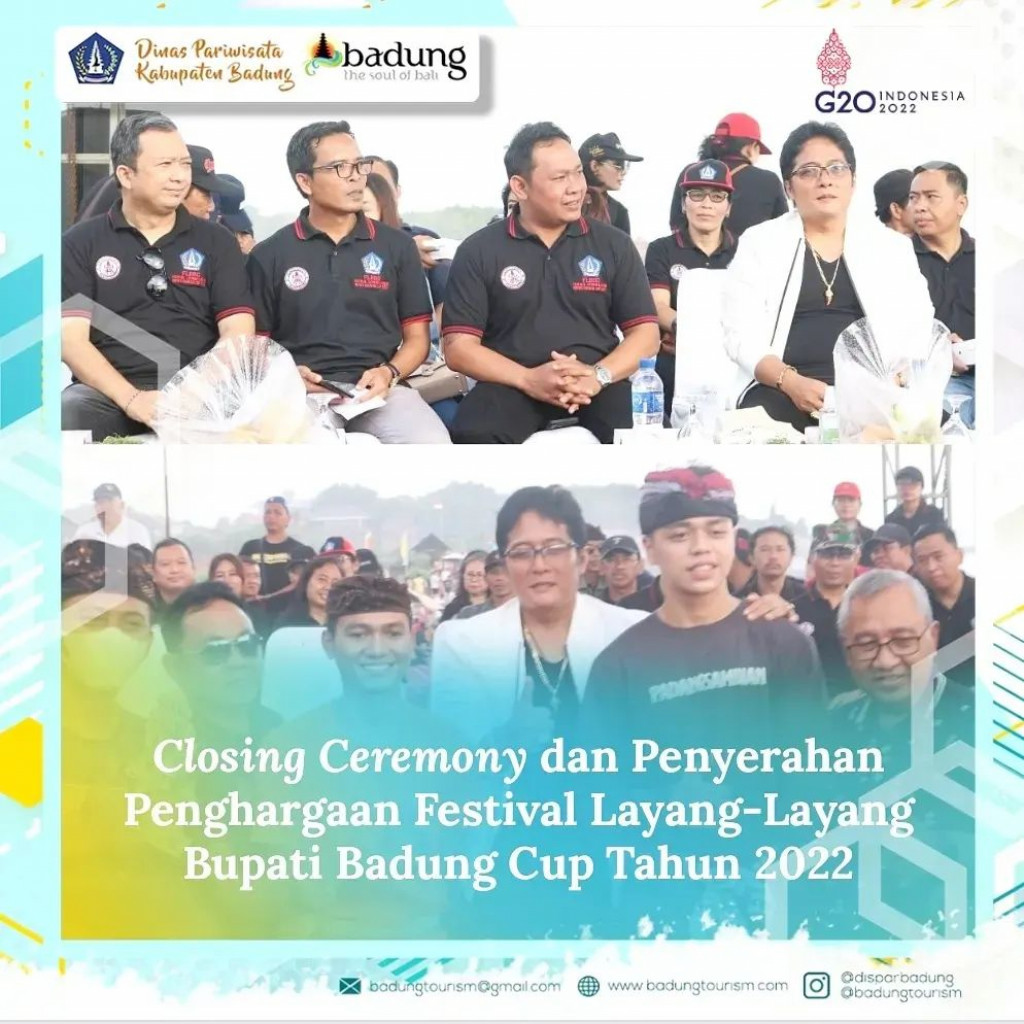 Closing Ceremony dan Penyerahan Pnghargaan Bupati Badun g Cup  Tahun 2022