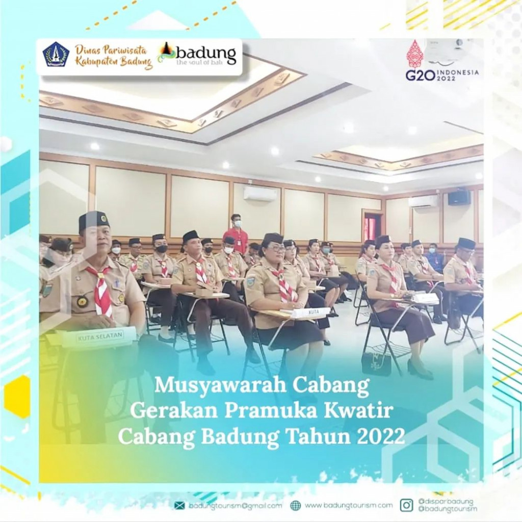 Musyawarah Cabang Gerakan Pramuka Kwartir Cabang Badung Tahun 2022