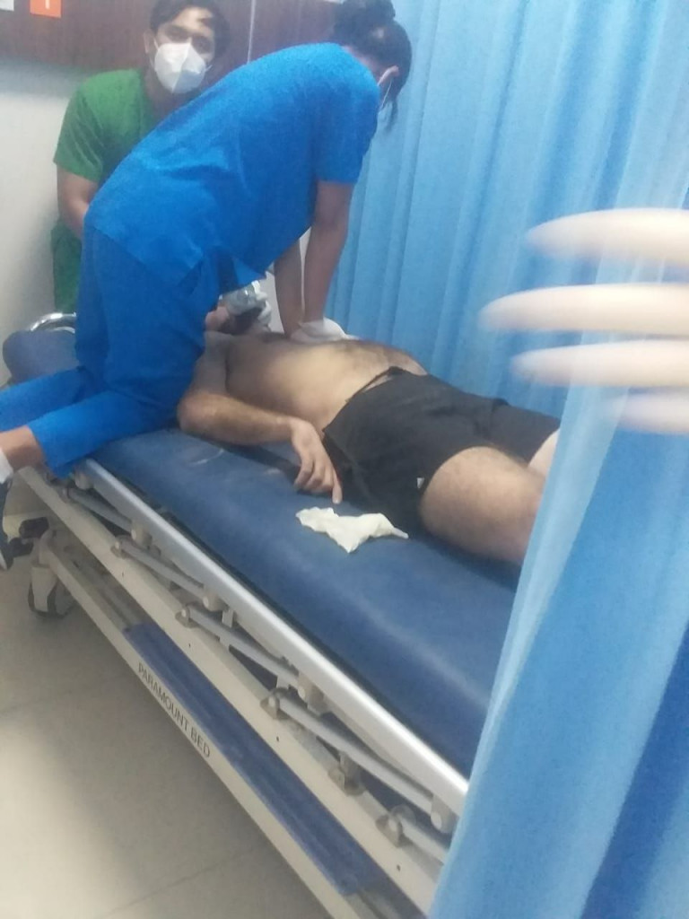 Laka Laut di Pantai Legian