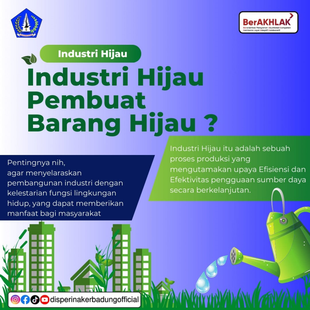 Apasih industri hijau??