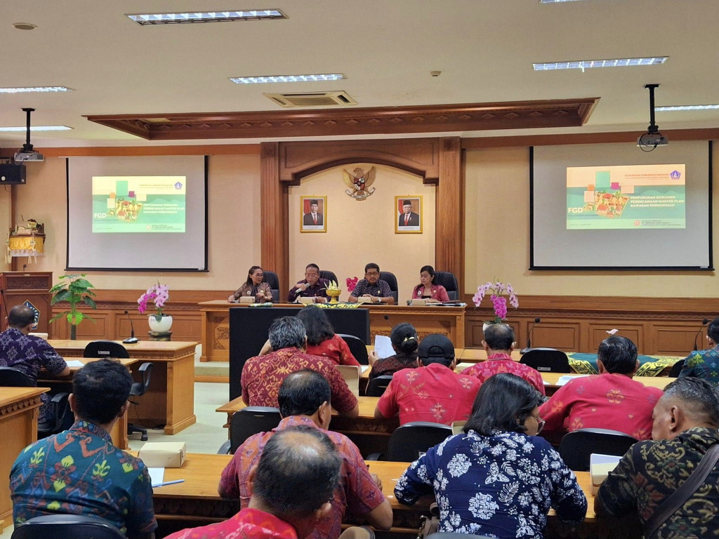 Forum Group Discussion (FGD) Penyusunan Masterplan Perumahan dan Kawasan Permukiman di Kecamatan Mengwi, Abiansemal, Kuta Utara dan Petang
