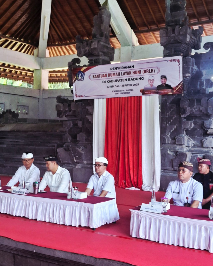 Penyerahan Bantuan Rumah Layak Huni Bagi 210 KK di Kabupaten Badung