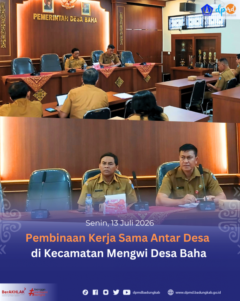 Pembinaan Kerjasama Antar Desa Tahun 2026