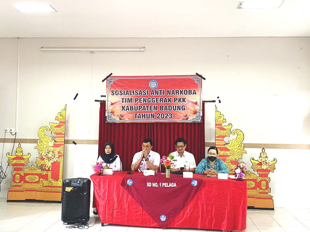 Sosialisasi Anti Narkoba Di SD Negeri 1 Pelaga Kabupaten Badung