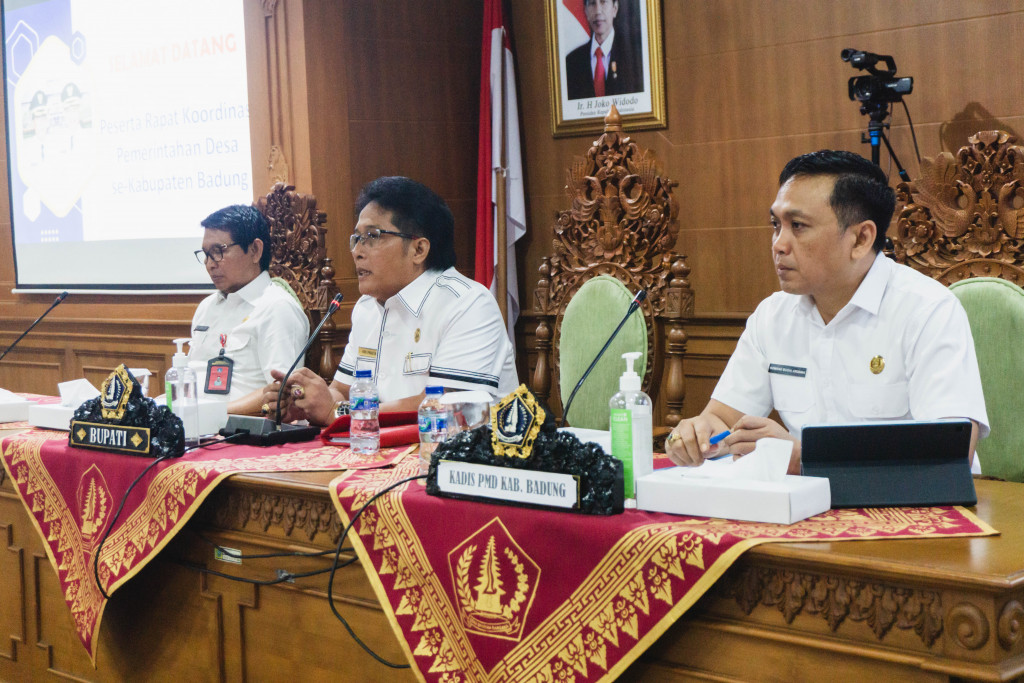 Rapat Koordinasi Perbekel se-Kabupaten Badung