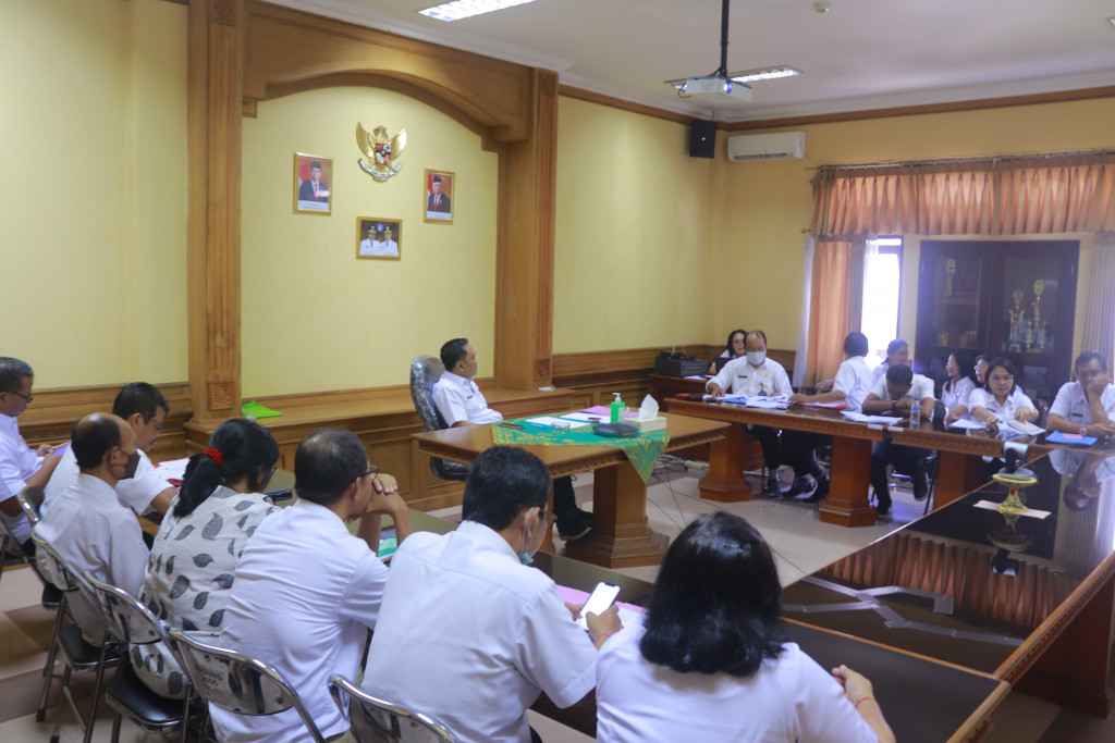 Rapat Koordinasi Internal DPMD Kabupaten Badung