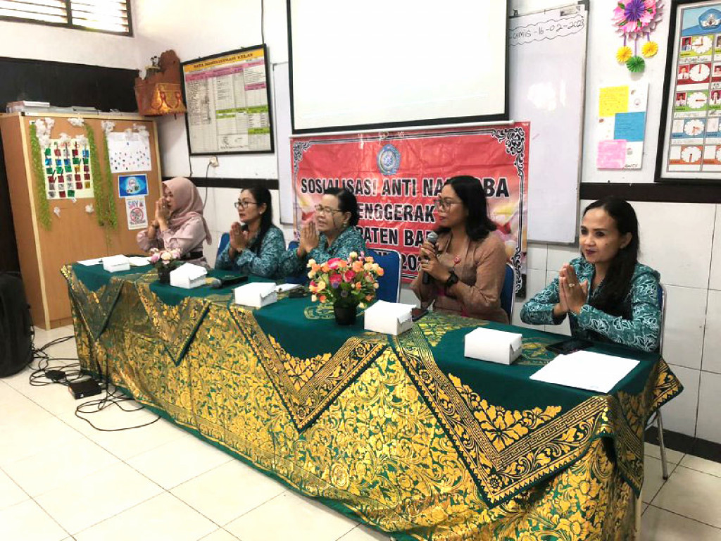 Sosialisasi Anti Narkoba Di SD Negeri 1 Kuta Kabupaten Badung