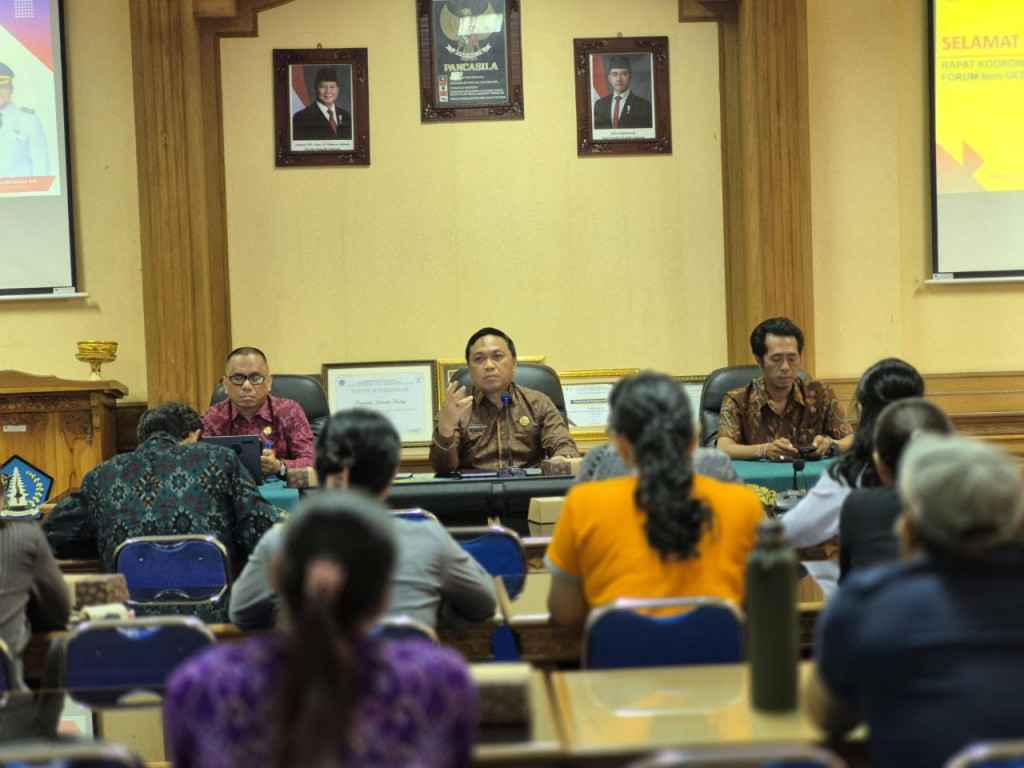 Rapat Koordinasi Program Kerja dan Manajemen BUMDes se-Kabupaten Badung