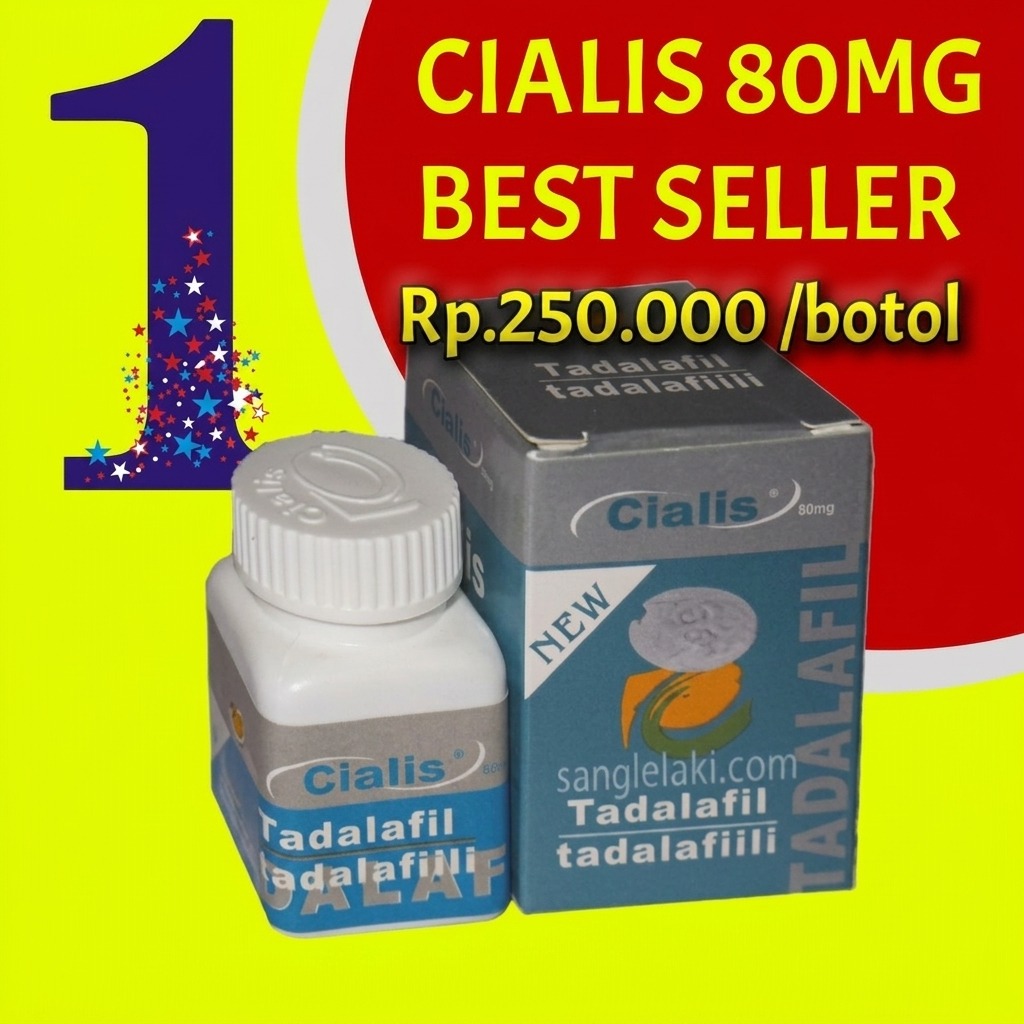 Harga Jual Obat Kuat Cialis Tadalafil Asli 20mg, 50mg, 80mg