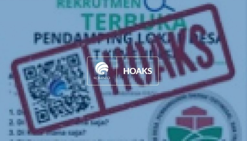 [HOAKS] Lowongan Pendamping Desa dengan Gaji Rp15 Juta