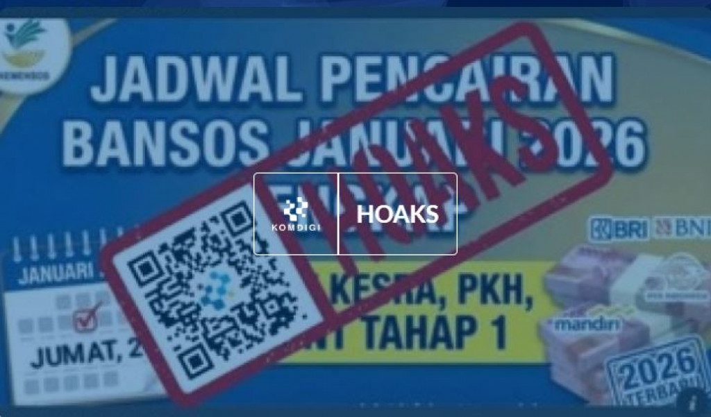 [HOAKS] Tautan Pendaftaran Bantuan PKH 2026 Senilai Rp900 Ribu dari Kementerian Sosial