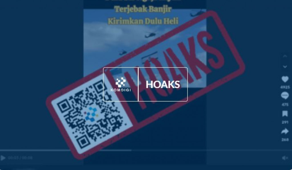 [HOAKS] Video Israel dan Amerika Serikat Kirim Bantuan ke Kota Sibolga