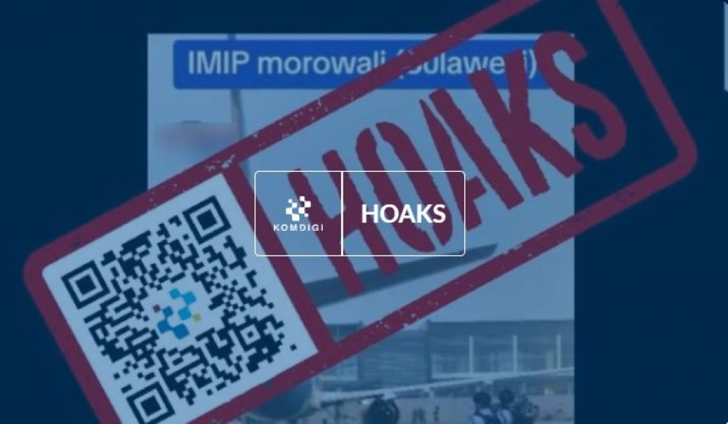 [HOAKS] TNI AU Ambil Alih Bandara Ilegal IMIP Morowali