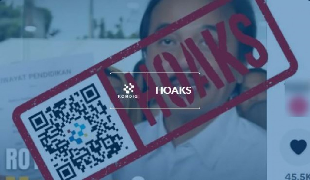 [HOAKS] Roy Suryo Minta Maaf dan Akui Keaslian Ijazah Jokowi